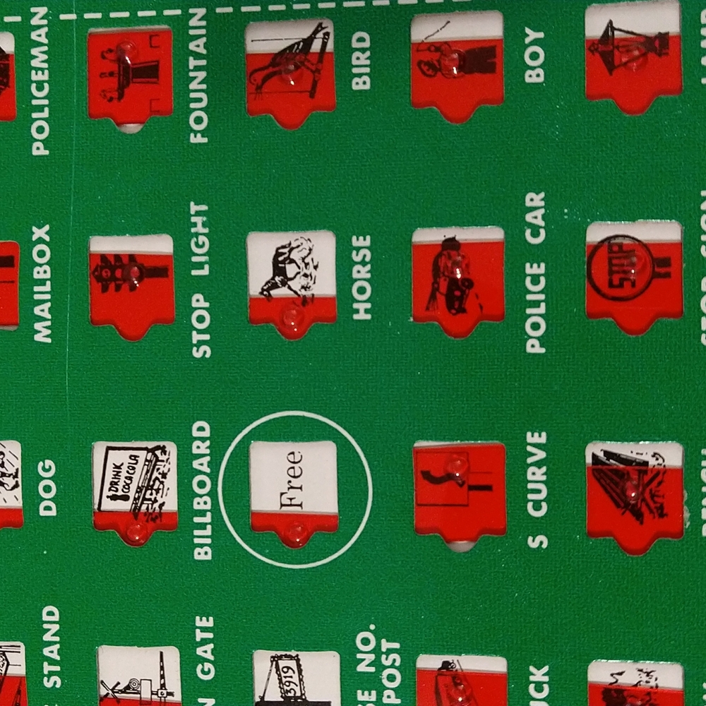 Classic 1960s Collectable Auto Bingo Set of 4 - Picture 7 of 9